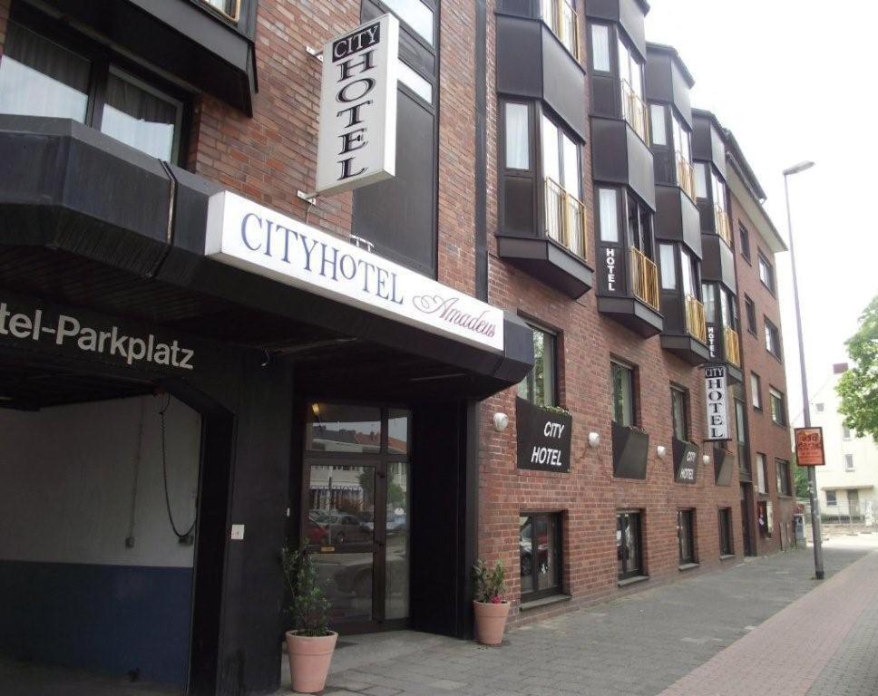 Cityhotel Amadeus Munster  Exteriör bild